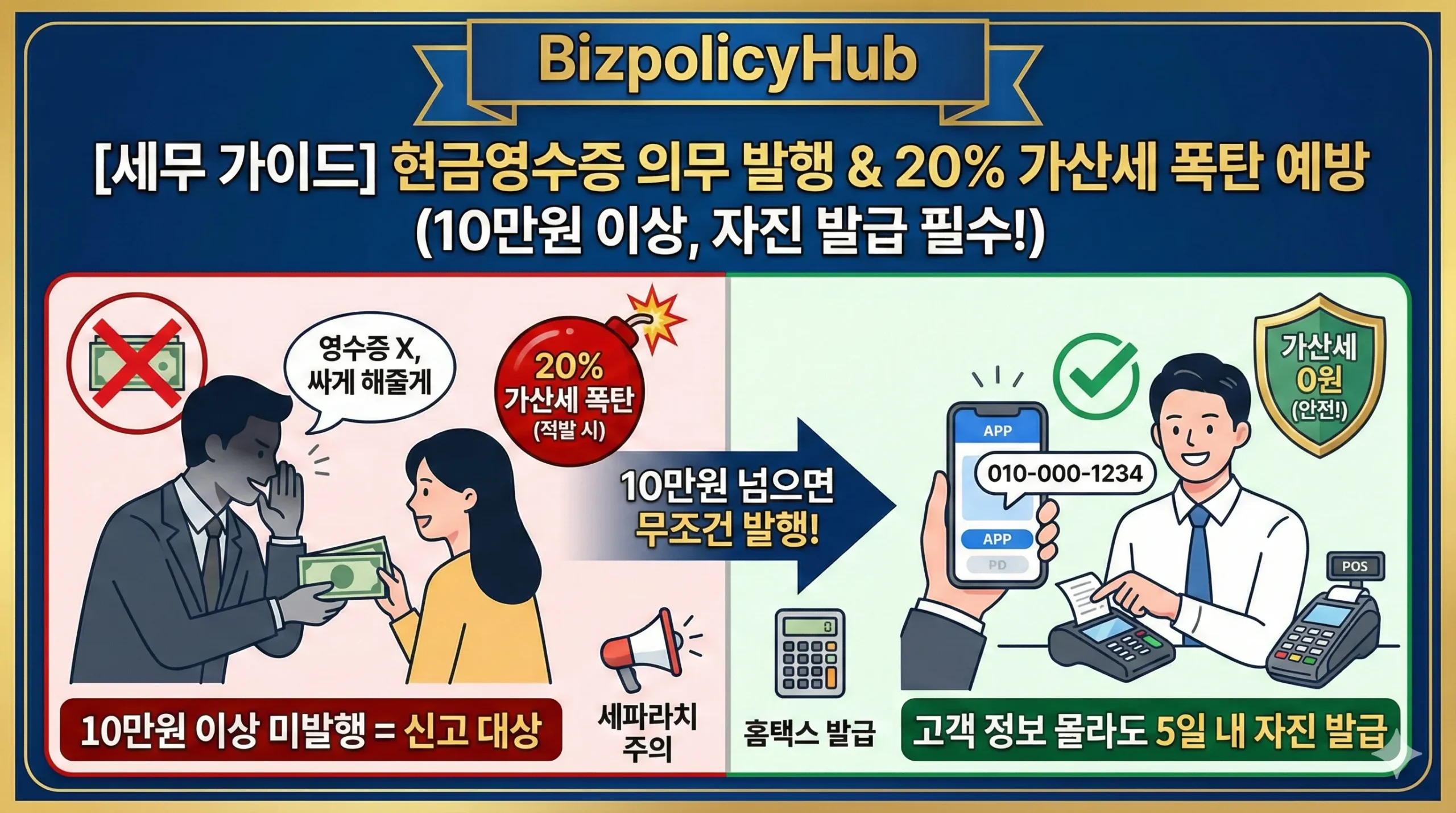 현금영수증 의무 발행 썸네일